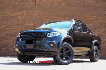 MERCEDES X CLASS ROCKSTAR XD 2 MATTE BLACK